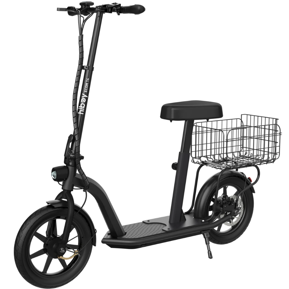 Hiboy ECOM 14 Black Electric Scooter (Free Ship PROMO) – XMOTOR USA Hiboy ECOM 14 Black Electric Scooter (Free Ship PROMO) – XMOTOR USA