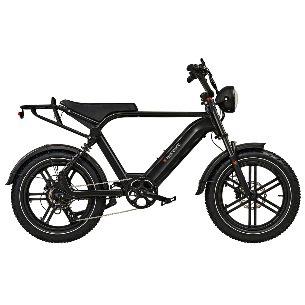 electric bicycle usa Meebike Gallop Step-Over Black eBike (Free Ship PROMO!) – XMOTOR USA