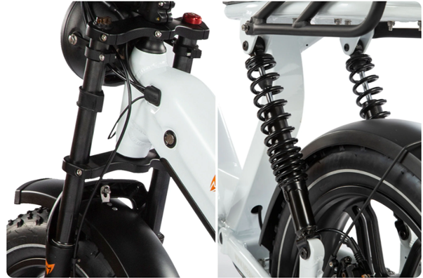 Meebike Gallop Step-Thru White eBike (Free Ship PROMO!)