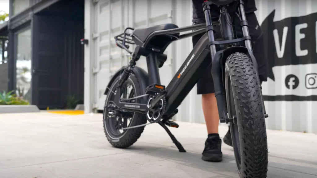 Meebike Gallop Step-Over Black eBike (Free Ship PROMO!)