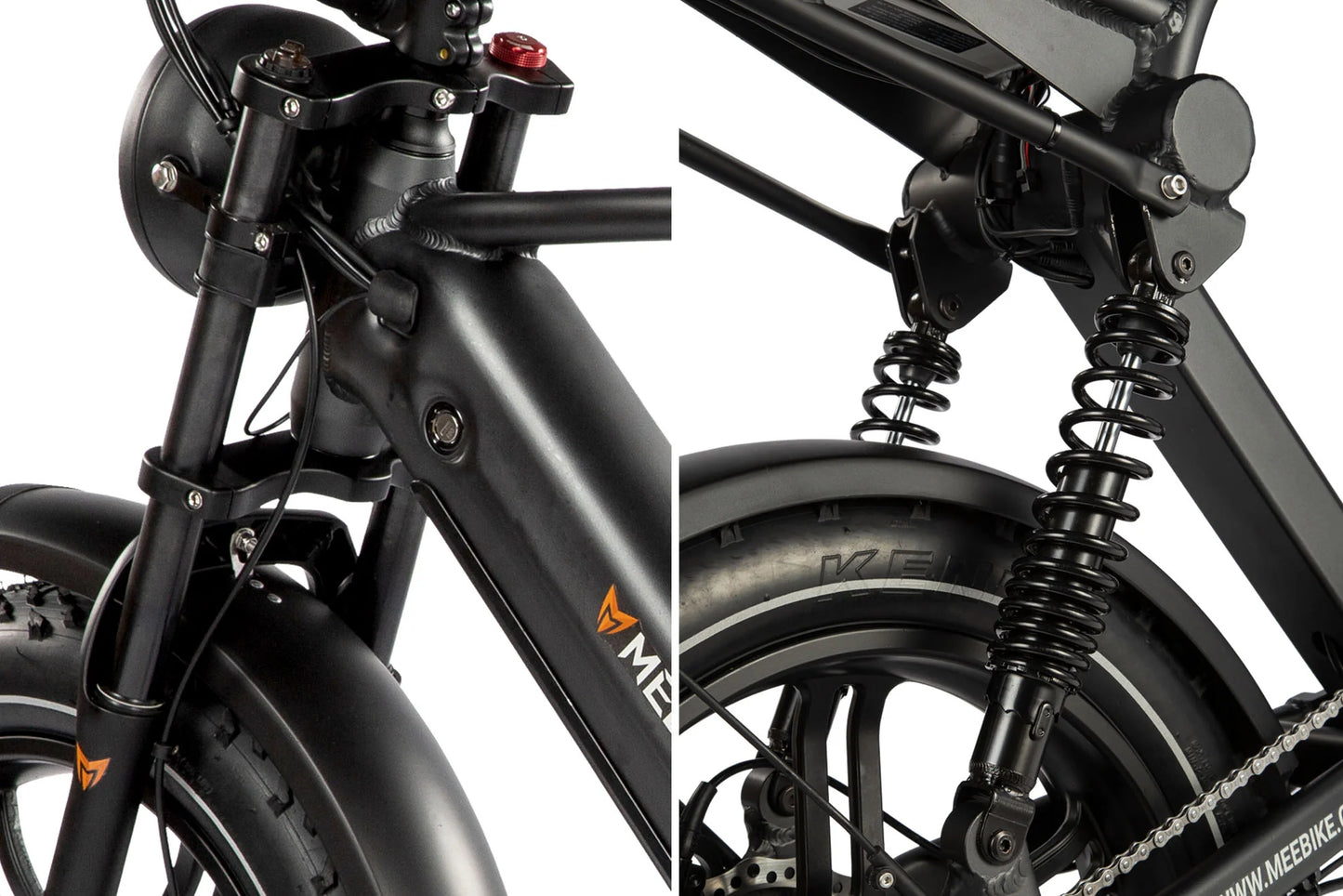 Meebike Gallop Step-Over Black eBike (Free Ship PROMO!)