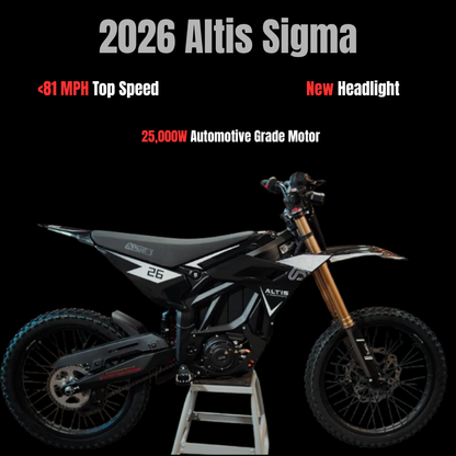 Altis Sigma 2026 Electric Dirt Bike 98V