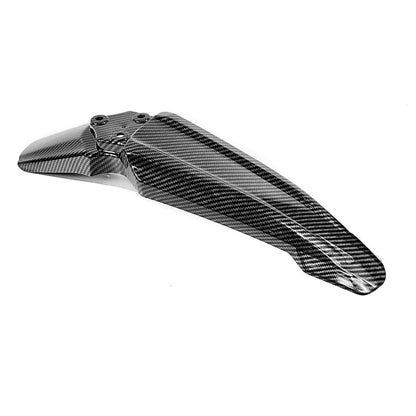 Black Gloss Carbon Fiber Fender for Dirt Bikes E Ride Pro